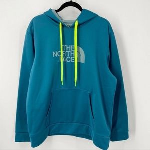 The North Face Mens Hoodie Hooded Sweatshirt Spellout Half Dome Pocket